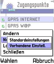 Zugangspunkt anlegen