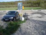 unsere FahrrÃ€der stehen sicher