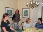 Anika, Saskia, Liane und Mona
