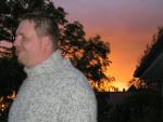 Kevin vor Sonnenuntergang